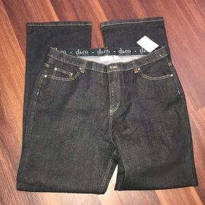 Denim + CO Women's Dark 5 Pocket Jeans NWT